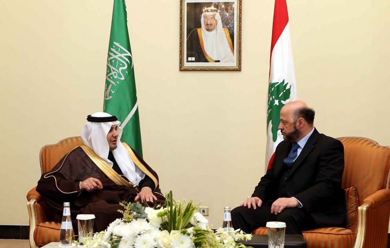 الرياشي التقى نظيره السعودي: ما سمعته يضع آمالا كبيرة جدا على توسيع العلاقات والصناعة الاعلامية